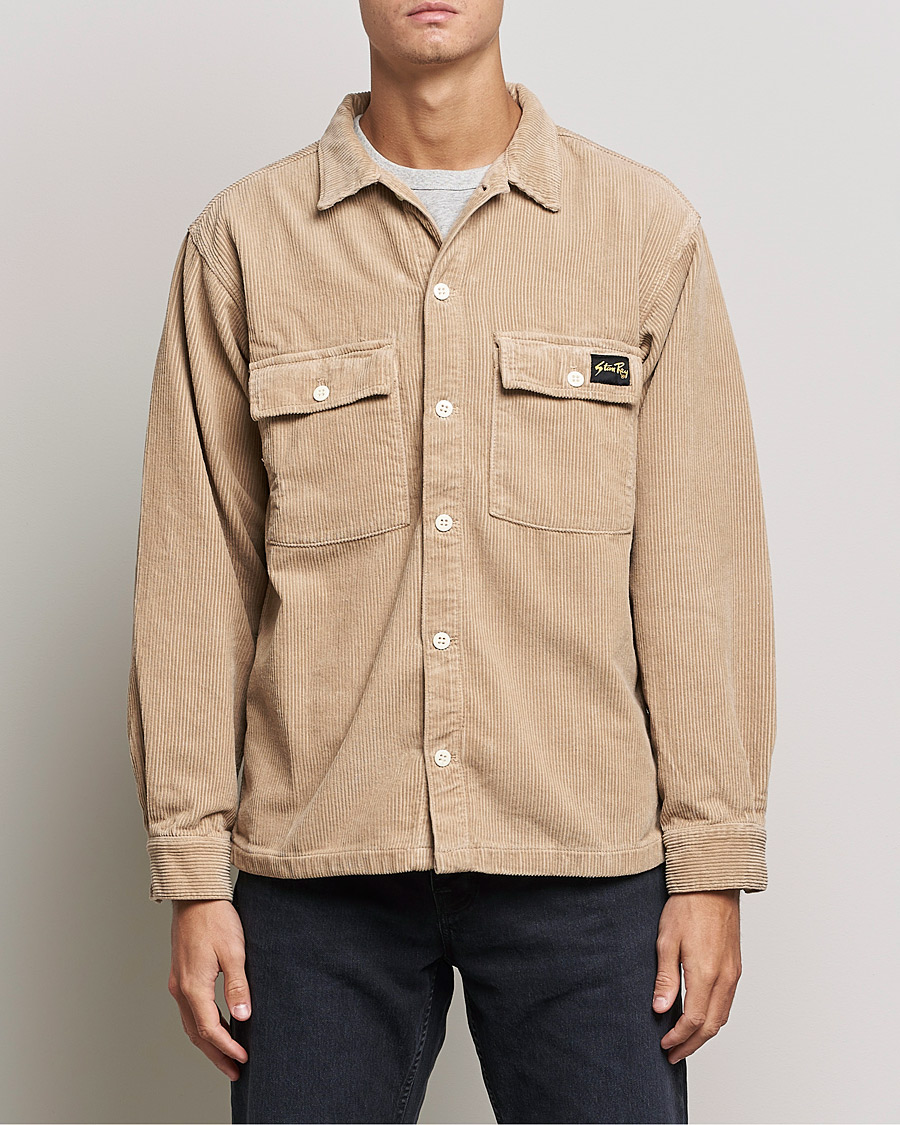 Herre | Skjorter | Stan Ray | CPO Cord Overshirt Khaki