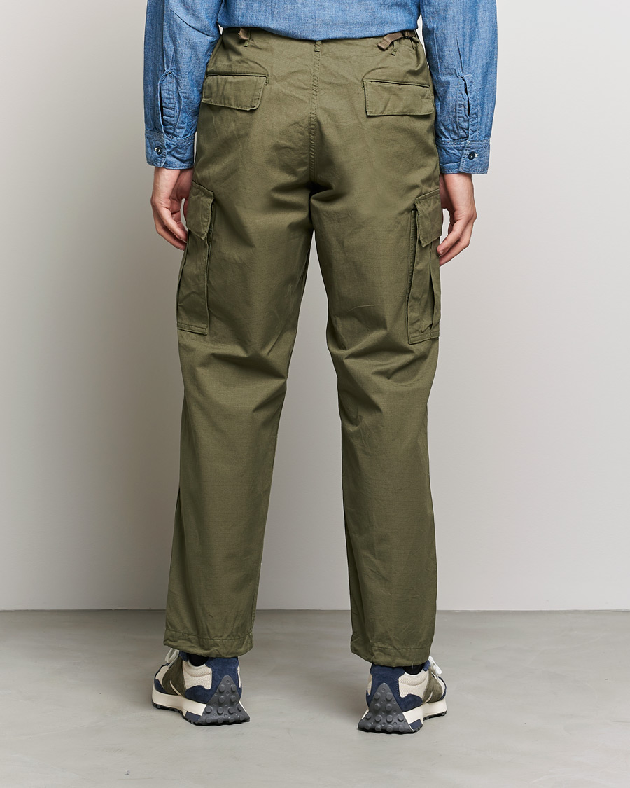 Herre | Bukser | orSlow | Vintage Fit 6 Pocket Cargo Pants Army Green