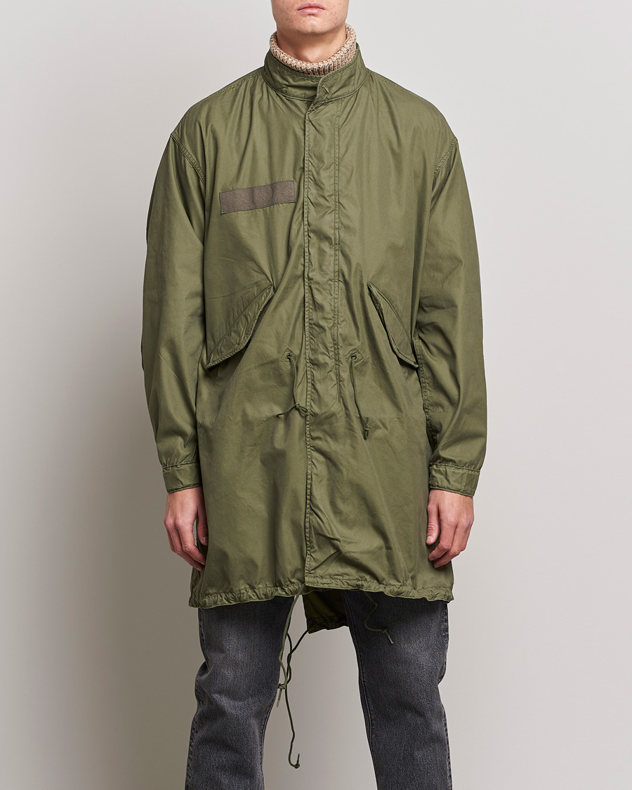 Herre | Jakker | orSlow | M-65 Fishtail Coat Army Green