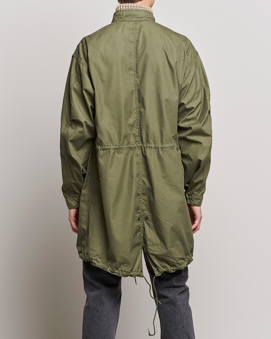 Herre | Jakker | orSlow | M-65 Fishtail Coat Army Green