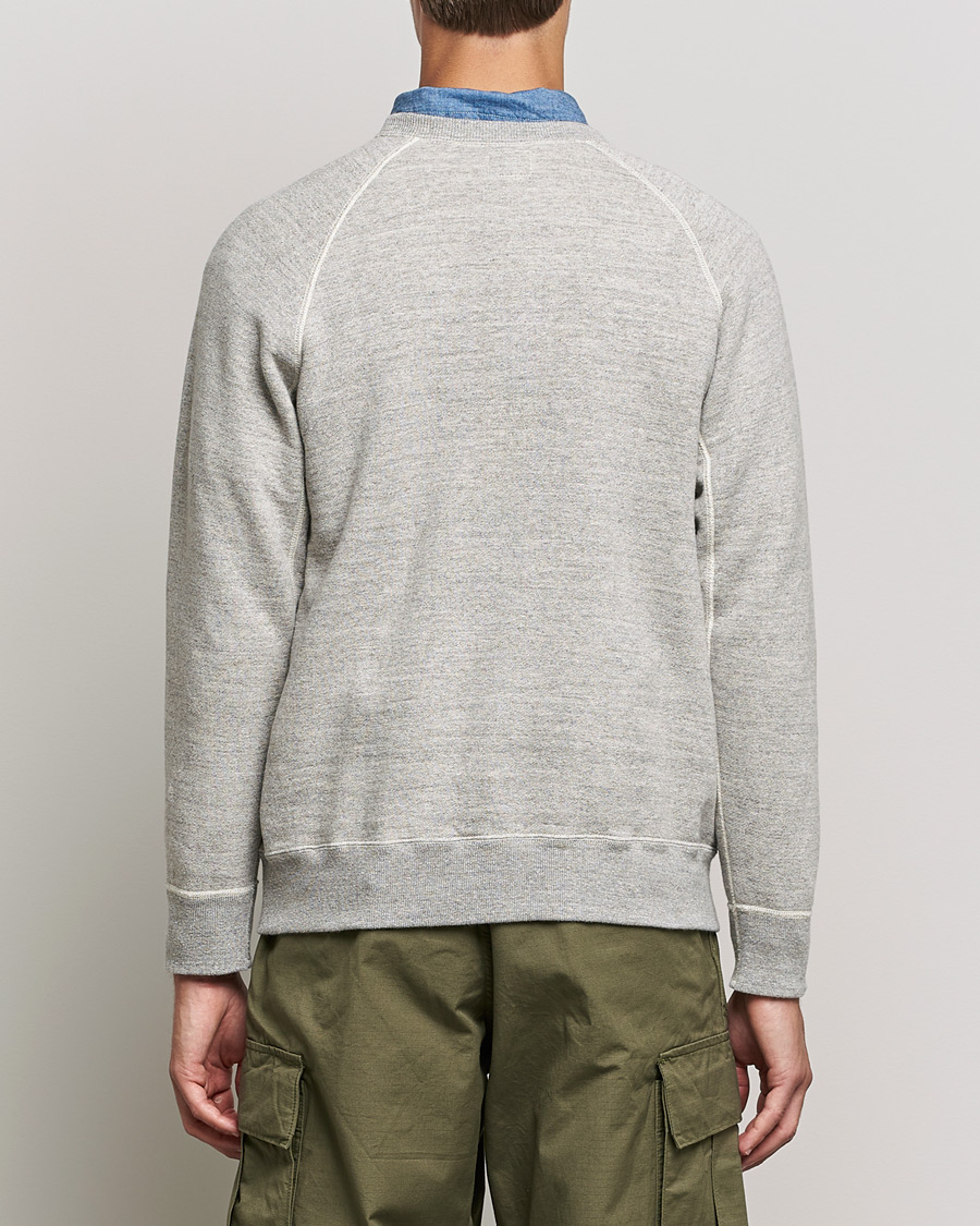 Herre | Trøjer | orSlow | Loop Wheel Sweatshirt Heather Grey