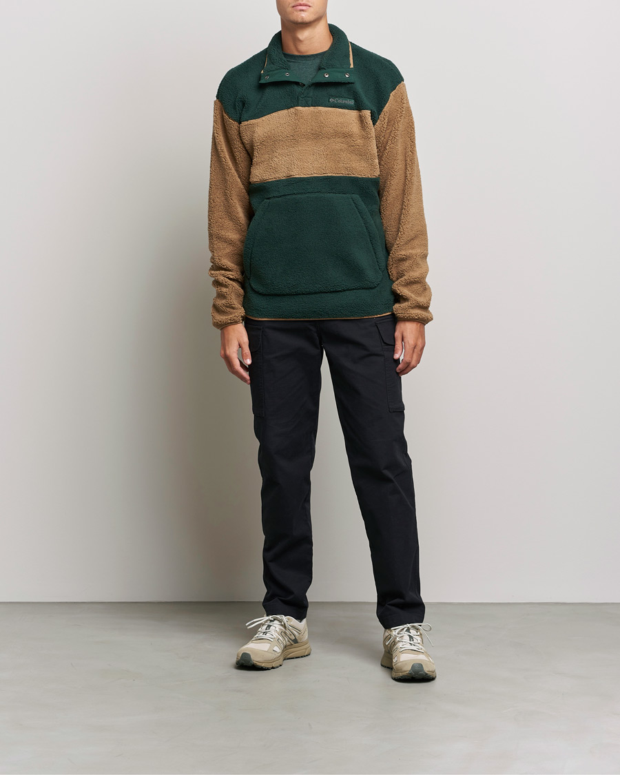 Herre | Trøjer | Columbia | Rugged Ridge Sherpa Half Snap Fleece Spruce/Delta