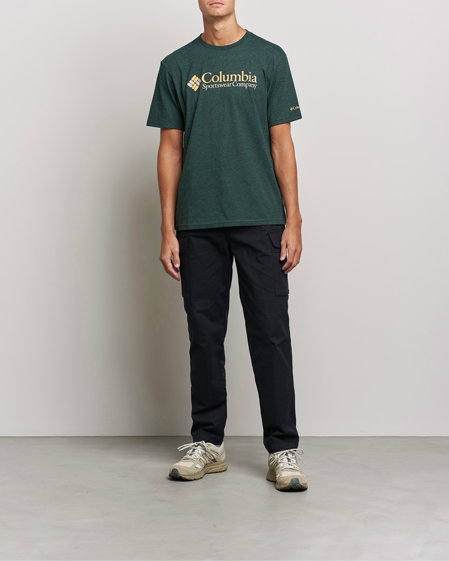 Herre | T-Shirts | Columbia | Basic Logo Short Sleeve T-Shirt Spruce Heather