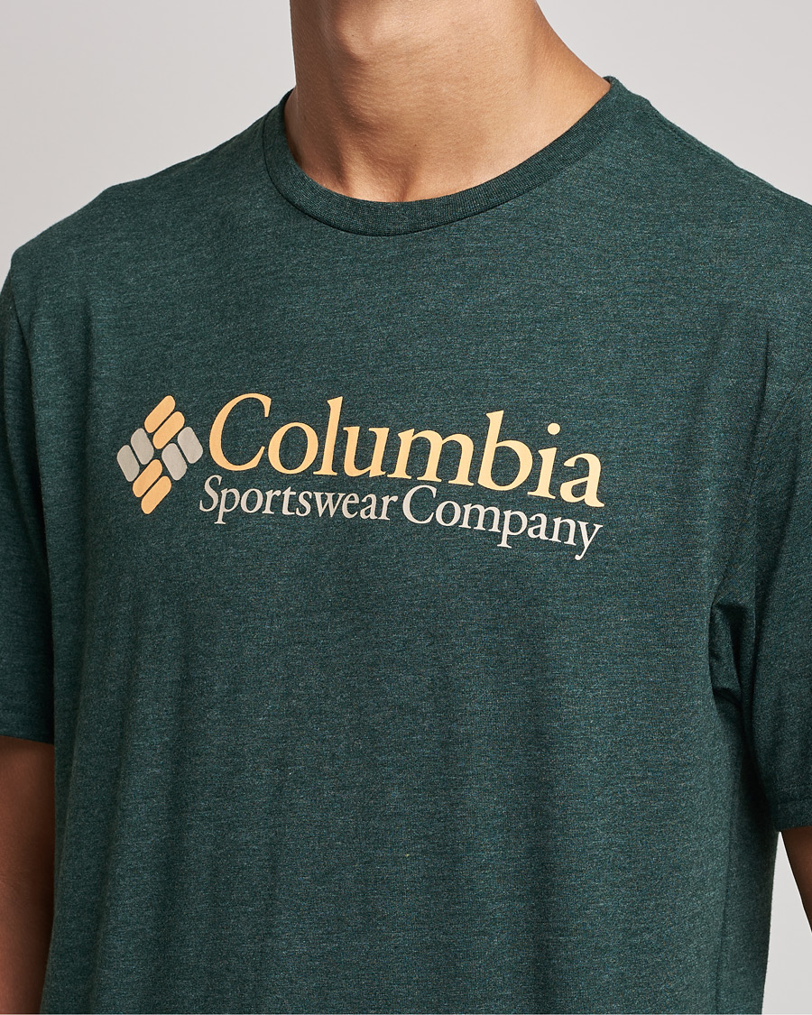 Herre | T-Shirts | Columbia | Basic Logo Short Sleeve T-Shirt Spruce Heather