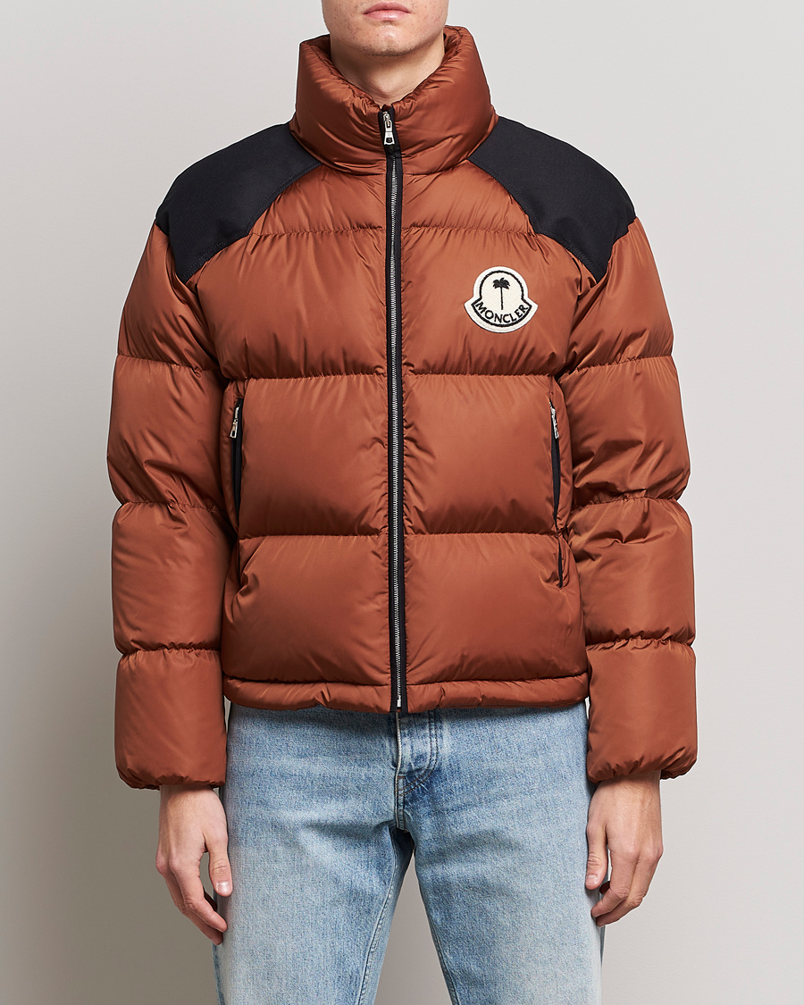 Herre | Jakker | Moncler Genius | 8 Palm Angels Nevin Down Jacket Brown