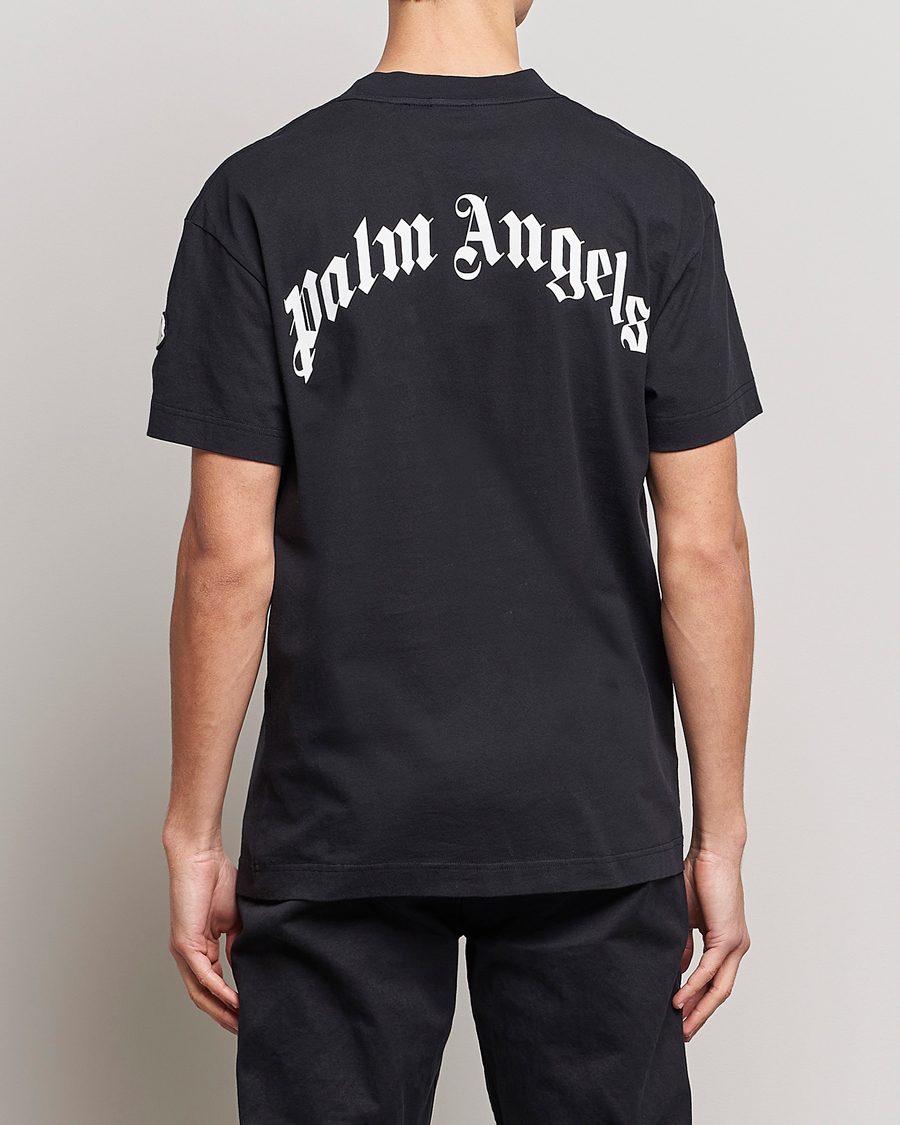 Herre | T-Shirts | Moncler Genius | 8 Palm Angels Bear Motif T-Shirt Black