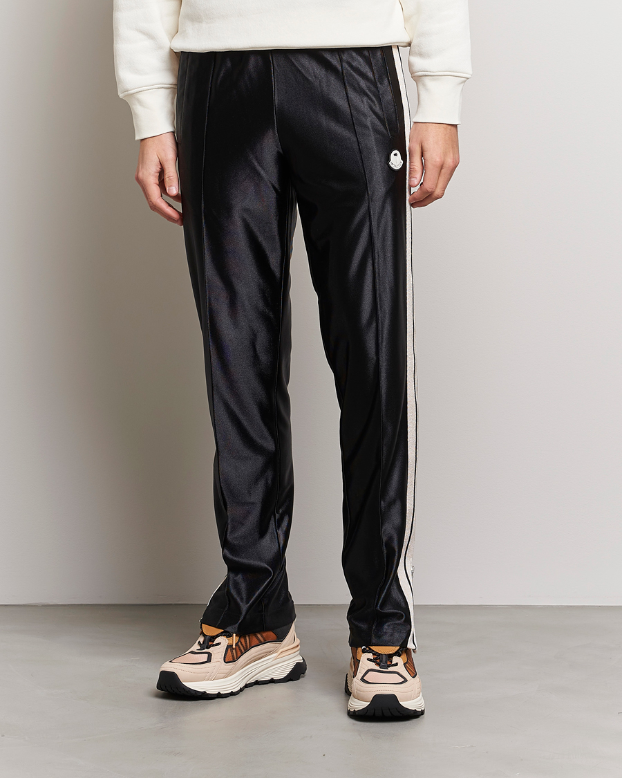 Herre | Bukser | Moncler Genius | 8 Palm Angels Shiny Sweatpants Black