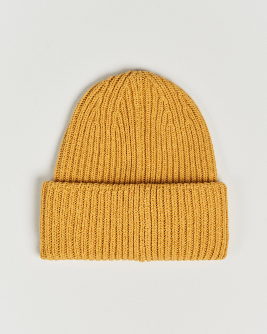Herre | 8 Moncler Genius Palm Angels Wool Beanie Yellow | Moncler Genius | 8 Palm Angels Wool Beanie Yellow