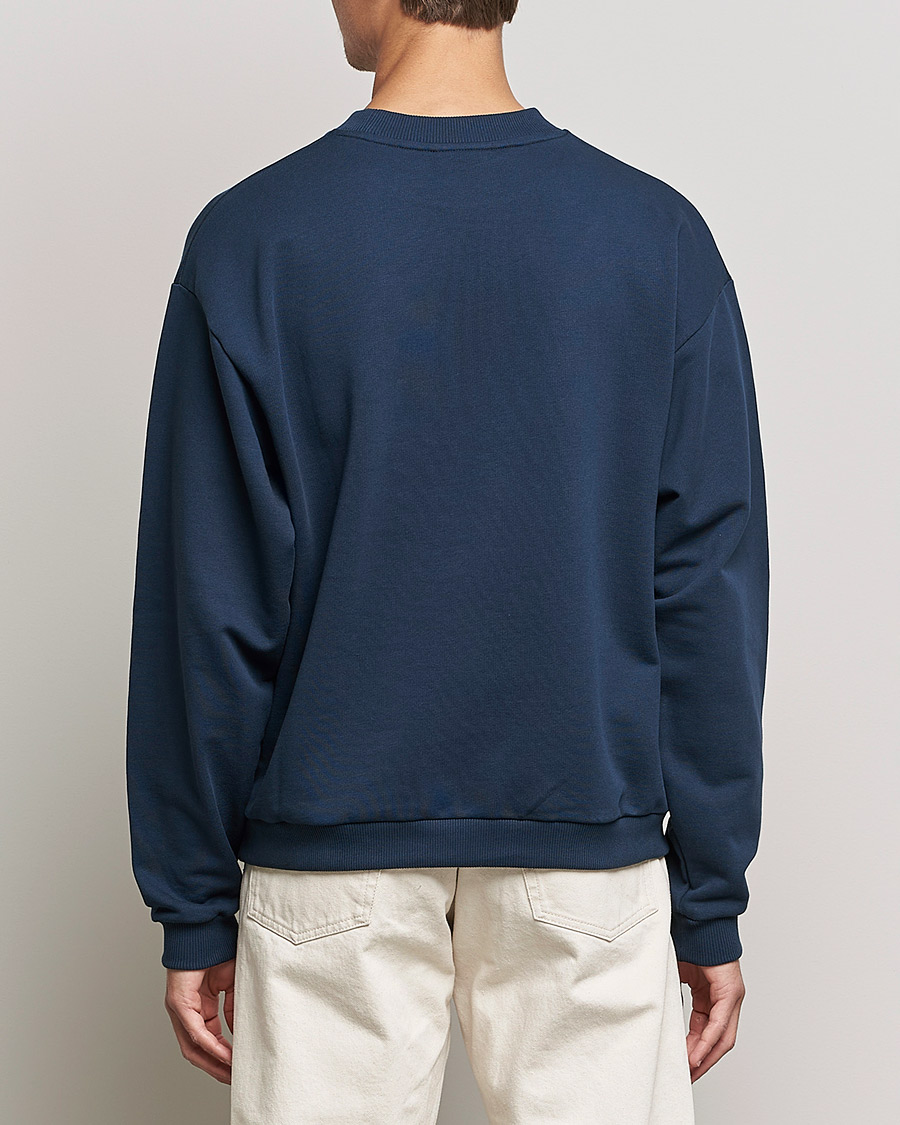 Herre | Trøjer | Drôle de Monsieur | Fleur Sweatshirt Navy