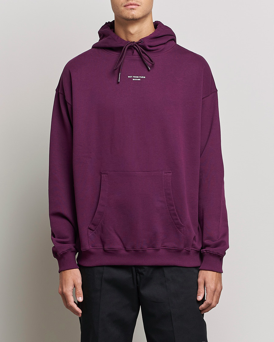 Herre | Trøjer | Drôle de Monsieur | Classic NFPM Hoodie Purple