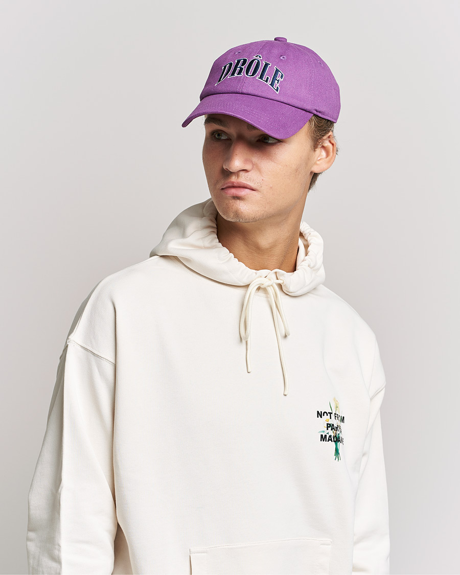 Herre | Drôle de Monsieur Universty Cap Purple | Drôle de Monsieur | Universty Cap Purple