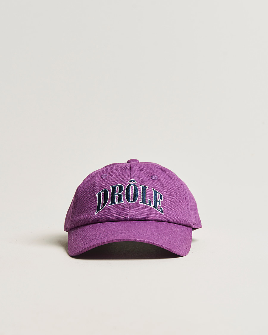 Herre | Drôle de Monsieur Universty Cap Purple | Drôle de Monsieur | Universty Cap Purple