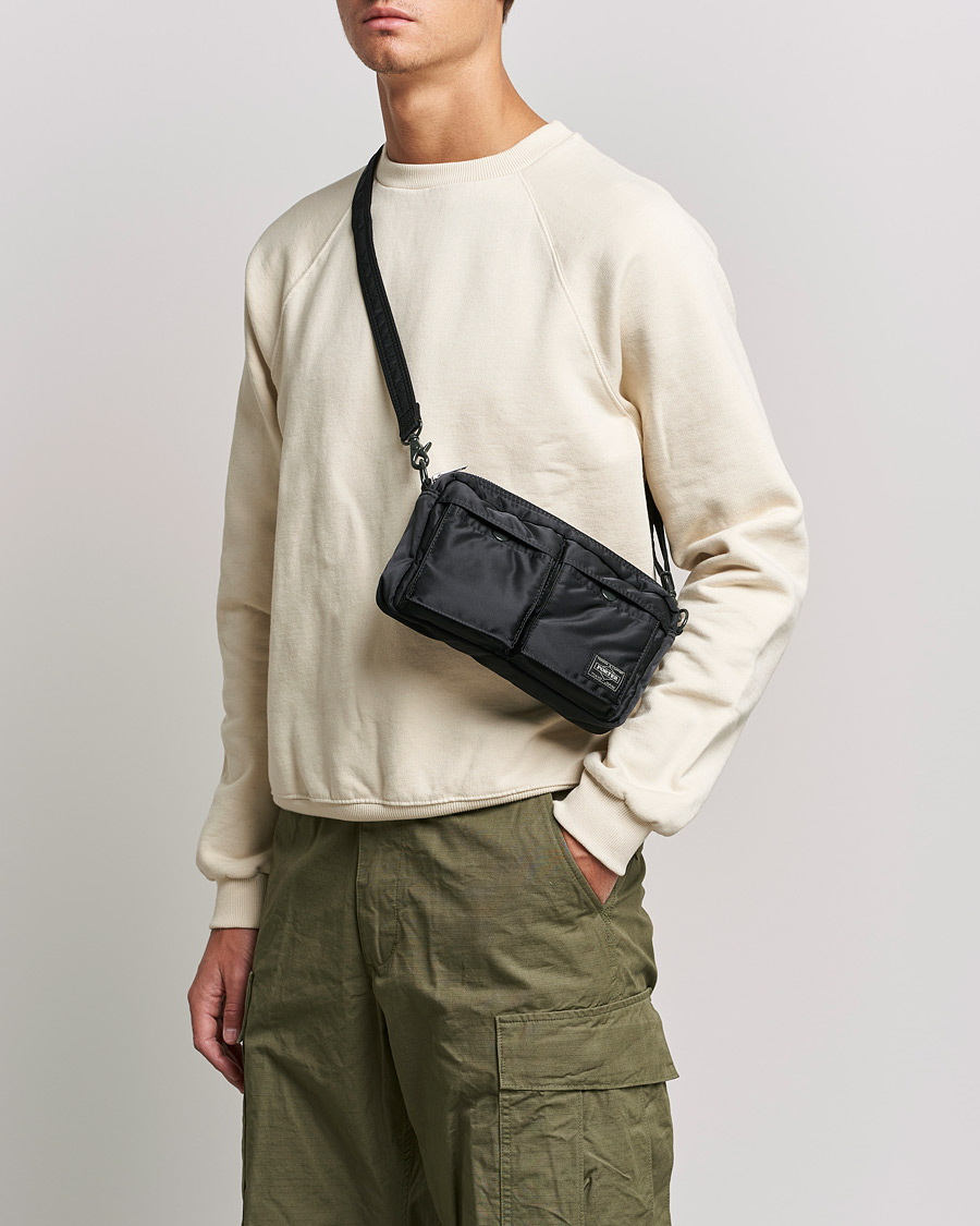 Herre | Skuldertasker | Porter-Yoshida & Co. | Tanker Small Shoulder Bag Black