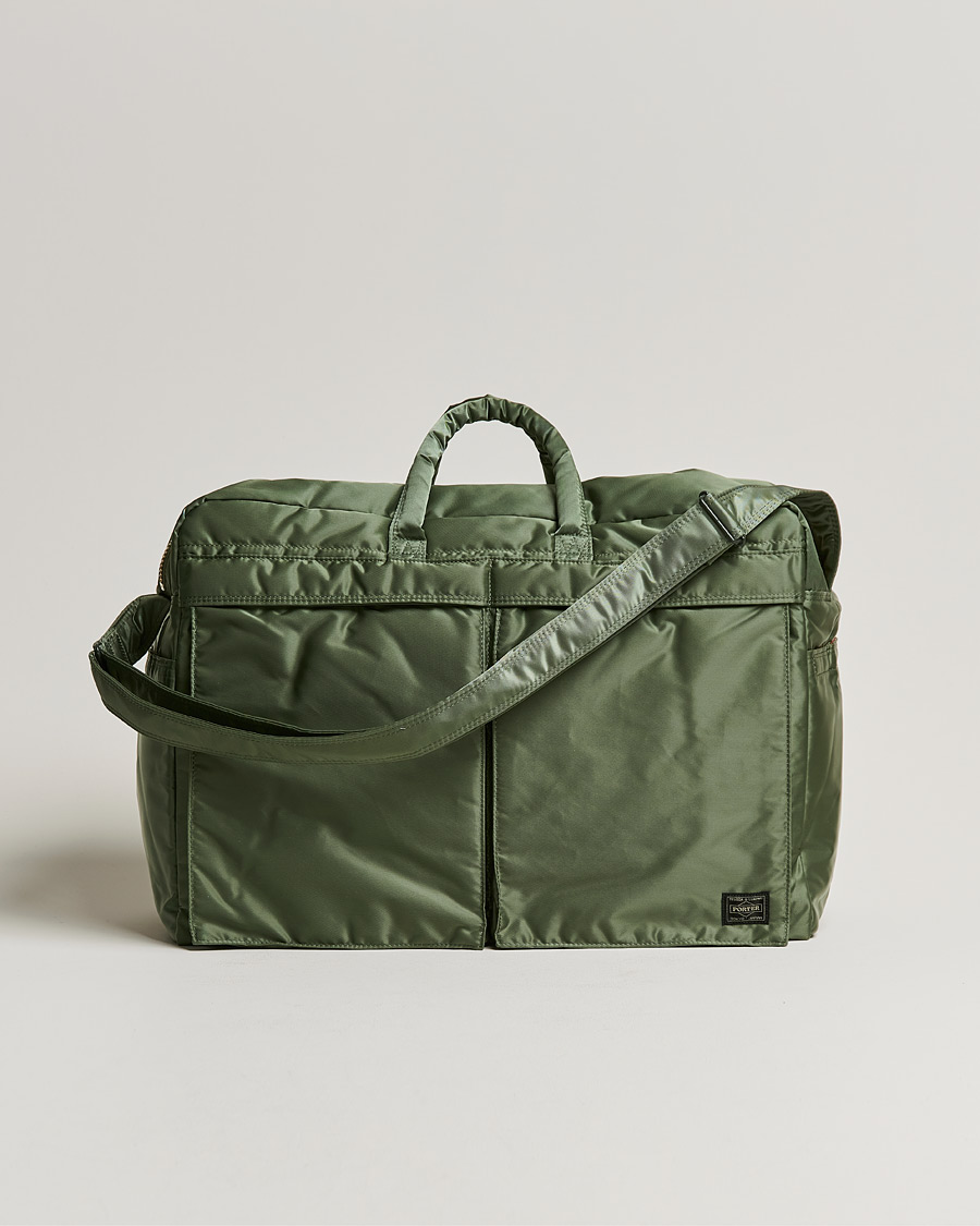 Herre | Porter-Yoshida & Co. Tanker 2Way Boston Weekender Sage Green | Porter-Yoshida & Co. | Tanker 2Way Boston Weekender Sage Green