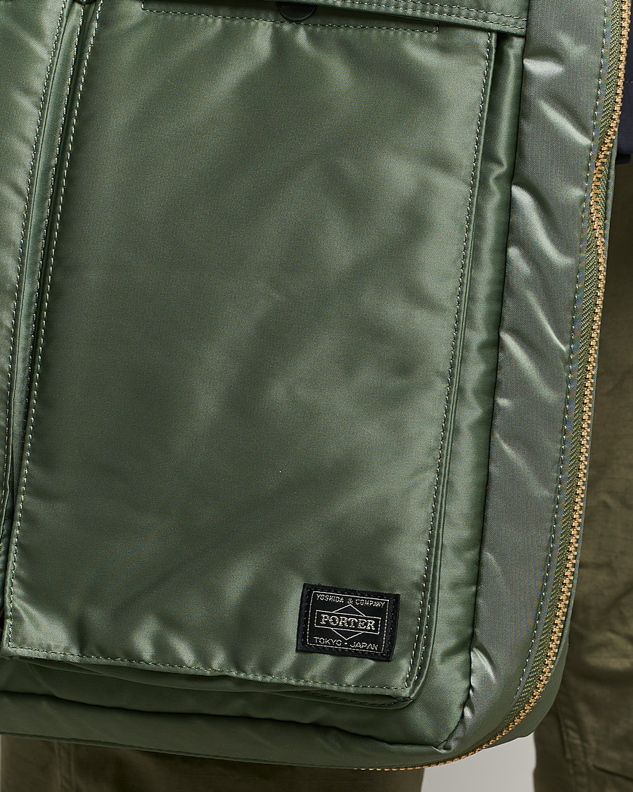 Herre | Porter-Yoshida & Co. Tanker Tote Bag Sage Green | Porter-Yoshida & Co. | Tanker Tote Bag Sage Green