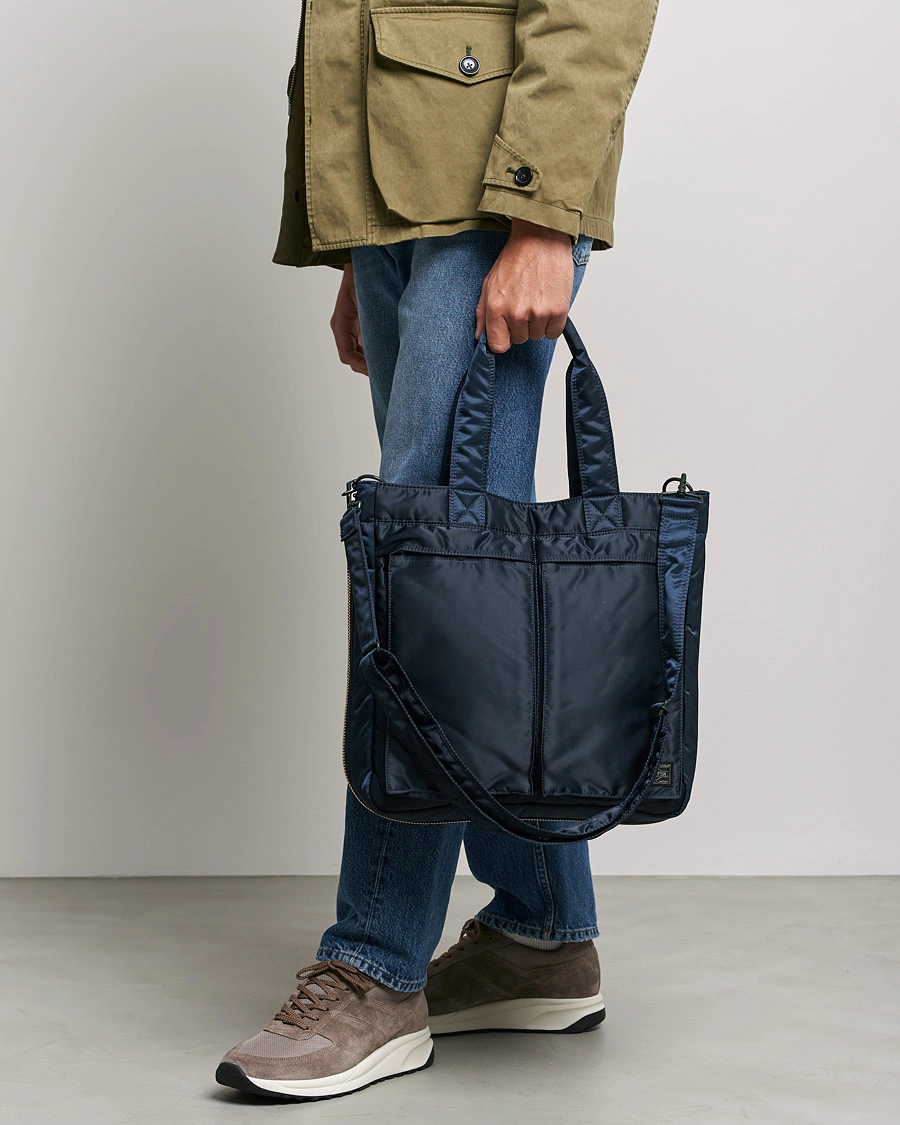 Herre | Tote bags | Porter-Yoshida & Co. | Tanker Tote Bag Iron Blue
