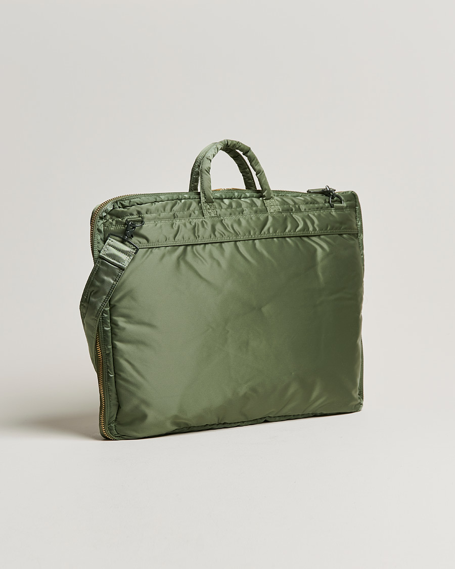 Herre | Porter-Yoshida & Co. Tanker Garment Bag Sage Green | Porter-Yoshida & Co. | Tanker Garment Bag Sage Green