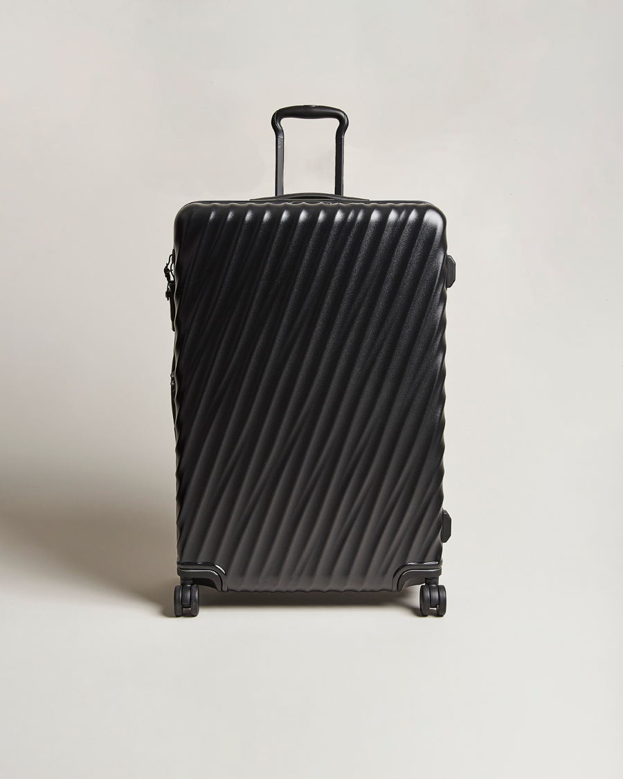 Herre | TUMI Extended Trip Recycled Packing Case Texture Matt Black | TUMI | Extended Trip Recycled Packing Case Texture Matt Black