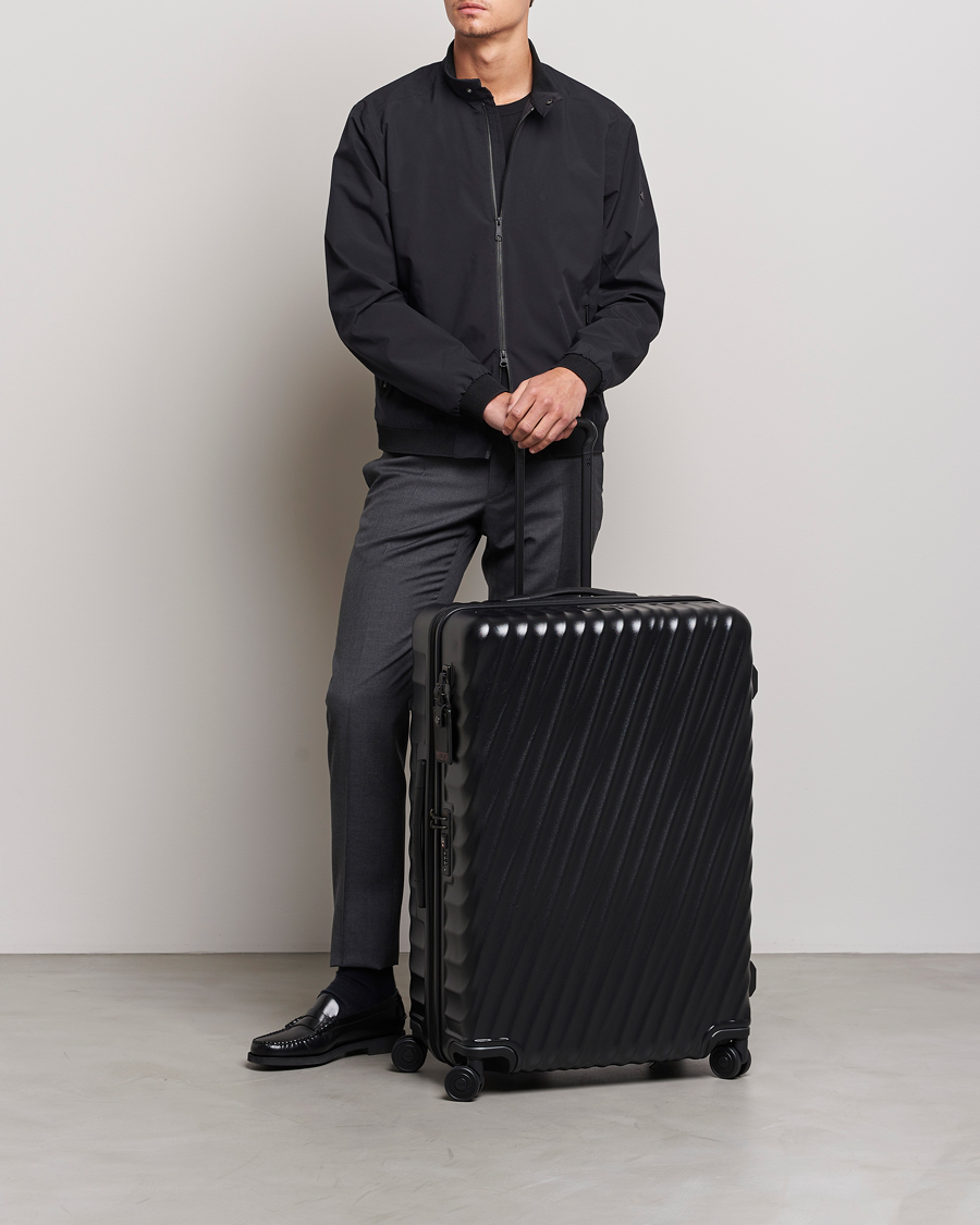 Herre | TUMI Extended Trip Recycled Packing Case Texture Matt Black | TUMI | Extended Trip Recycled Packing Case Texture Matt Black