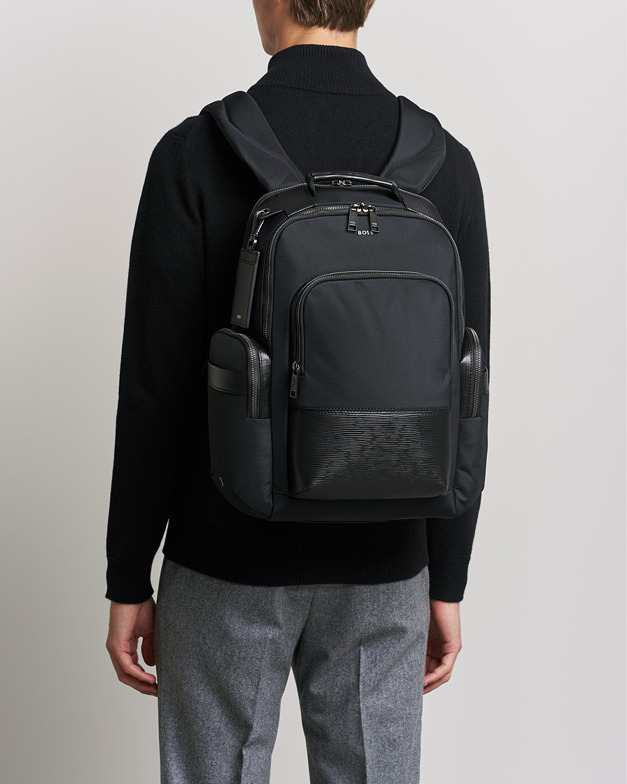 Herre | Rygsække | BOSS | First Class Backpack Black
