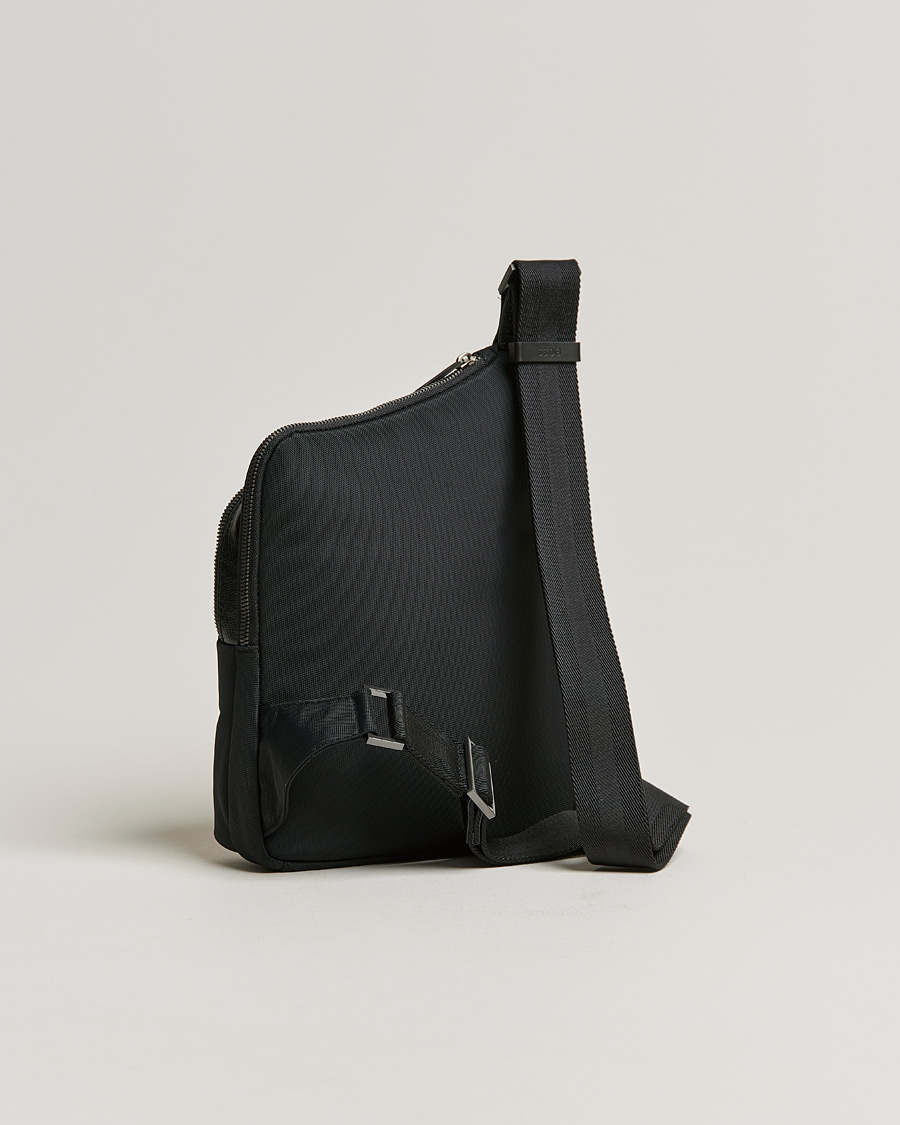 Herre | First Class Crossbody Bag Black | BOSS BLACK | First Class Crossbody Bag Black