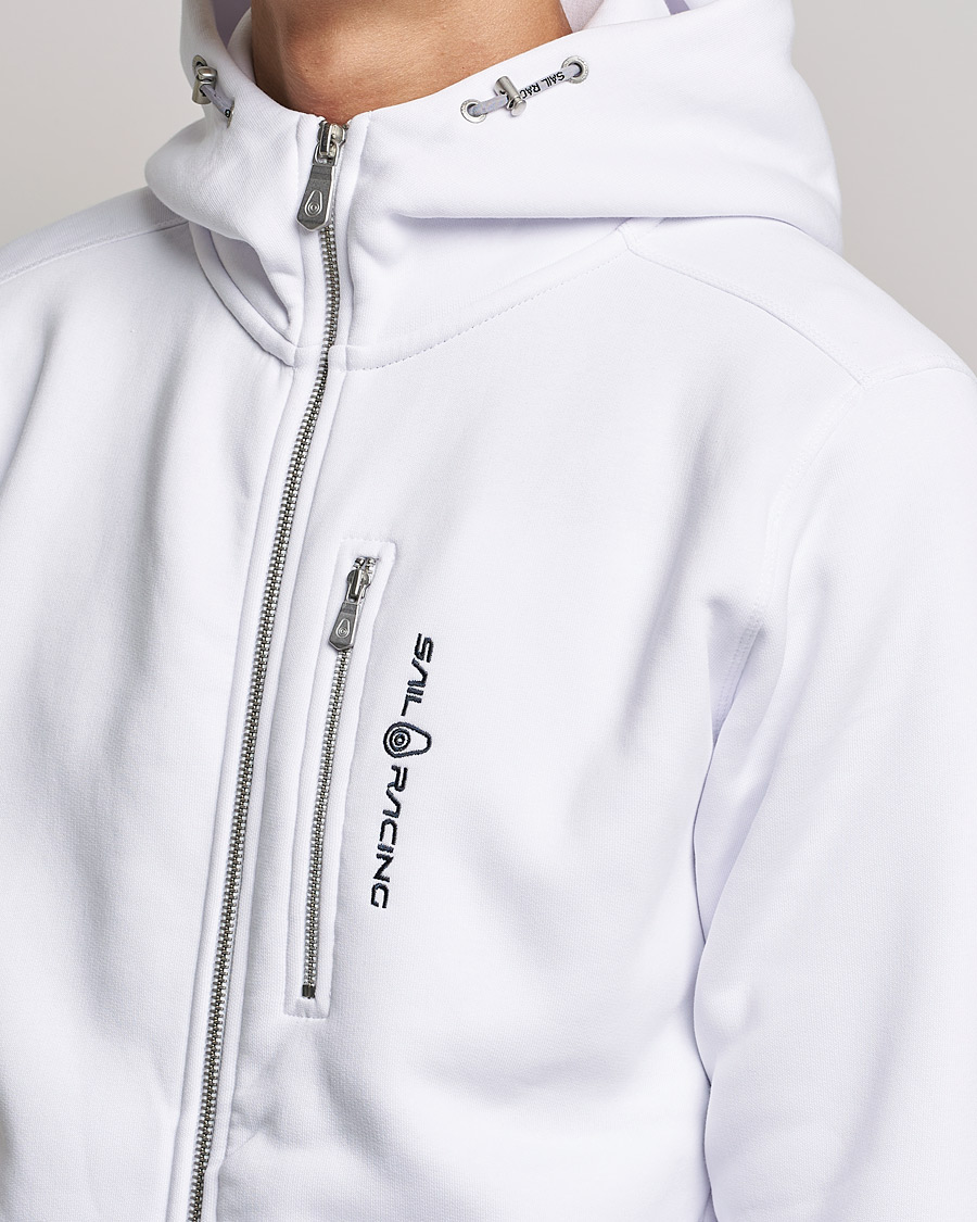Herre | Trøjer | Sail Racing | Bowman Full Zip Hoodie White