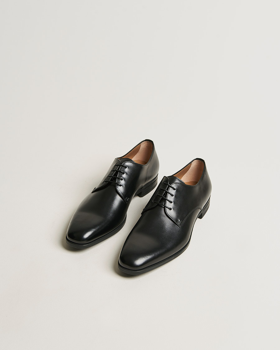 Herre | Kensington Leather Derbys Black | BOSS BLACK | Kensington Leather Derbys Black