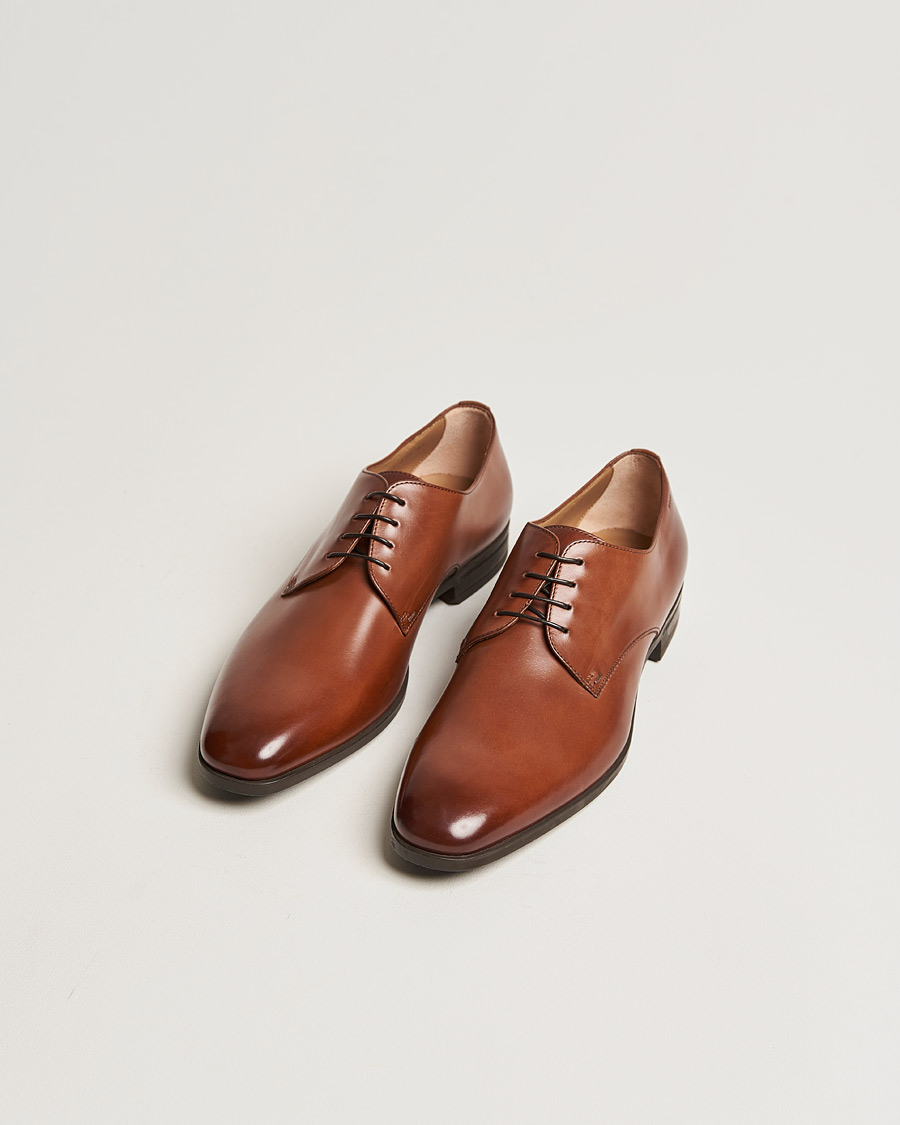 Herre | Kensington Leather Derbys Medium Brown | BOSS BLACK | Kensington Leather Derbys Medium Brown