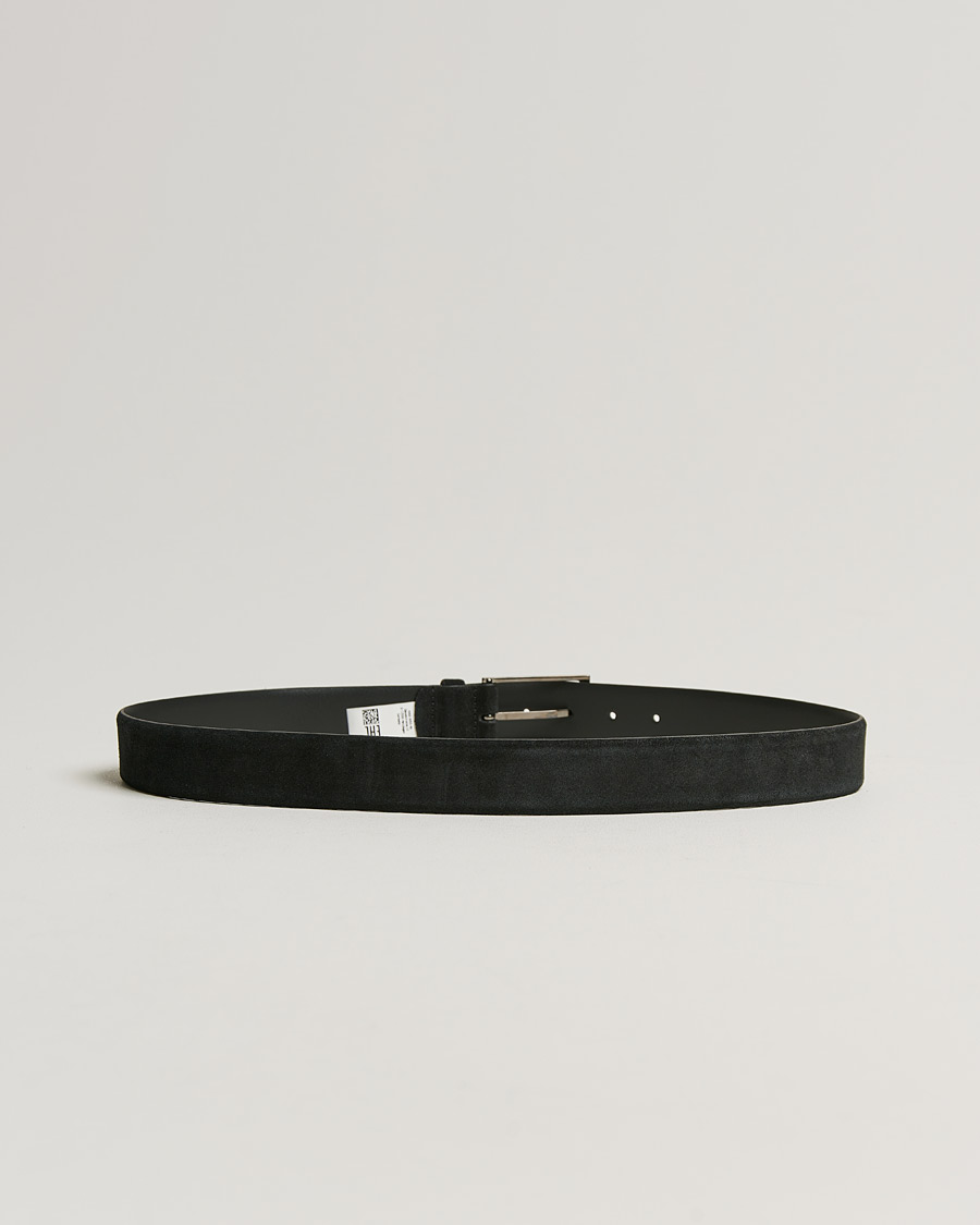 Herre | Calindo Suede Belt Black | BOSS BLACK | Calindo Suede Belt Black