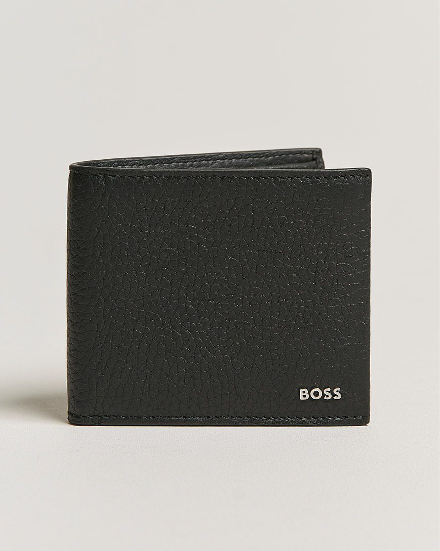 Herre | Tegnebog | BOSS | Crosstown Leather Wallet Black