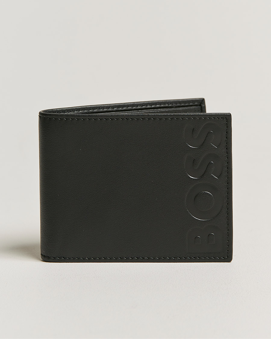 Herre |  | BOSS BLACK | Signature Leather Wallet Black