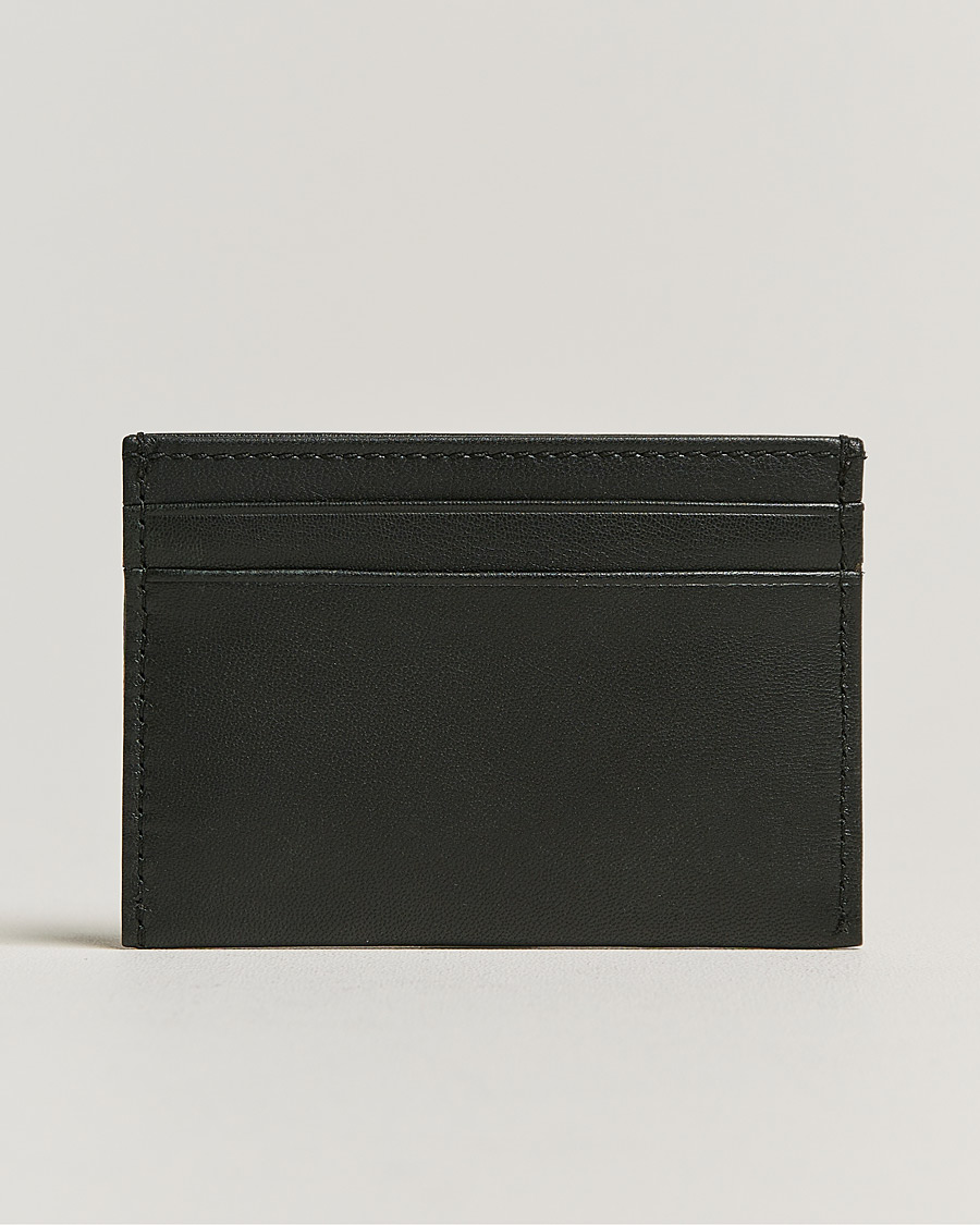 Herre | Punge | BOSS | Signature Leather Card Holder Black