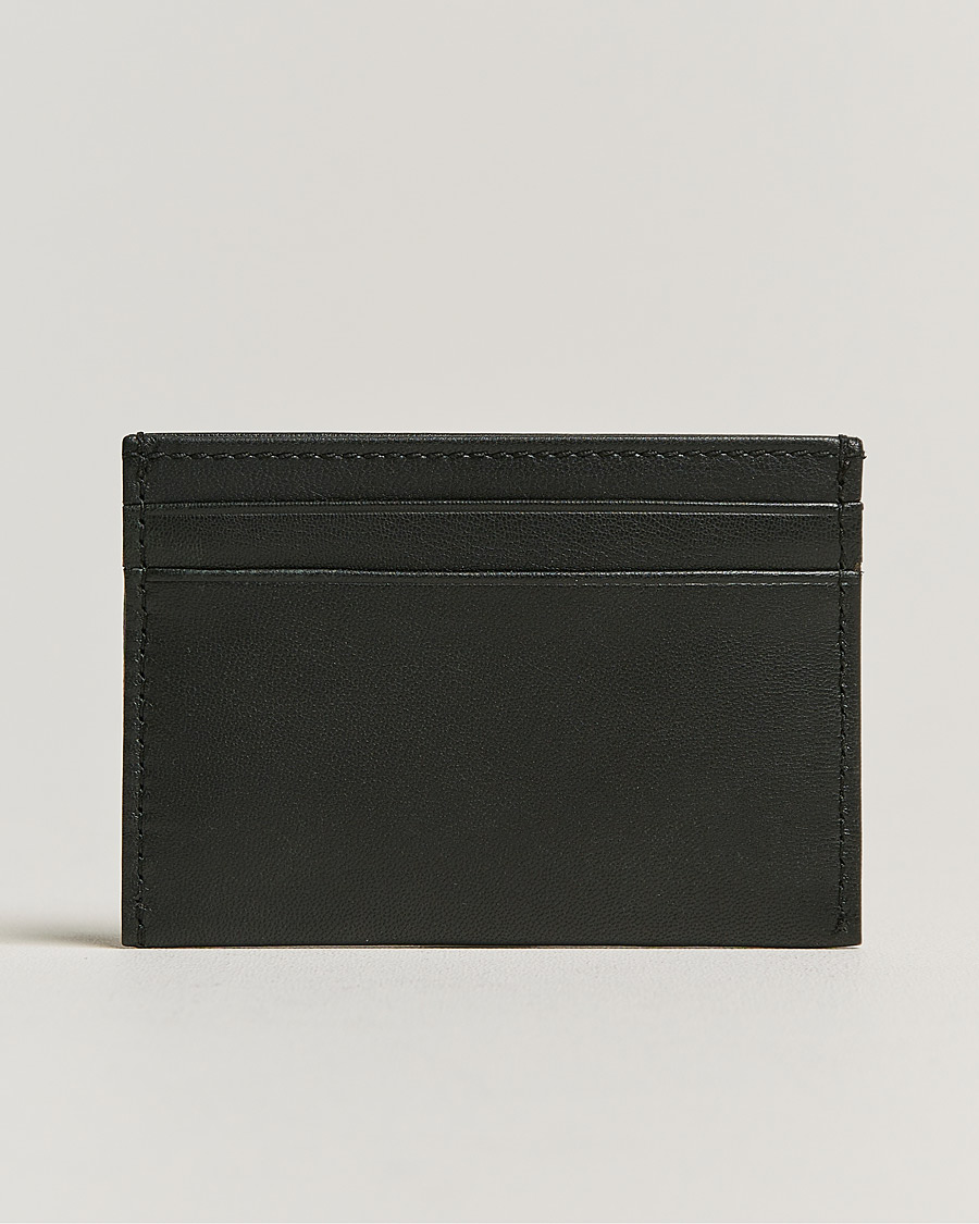 Herr | BOSS | BOSS BLACK | Signature Leather Card Holder Black