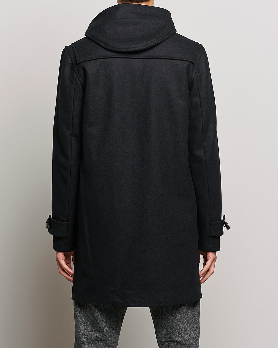 Herre | Jakker | Gloverall | Cashmere Blend Duffle Coat Black