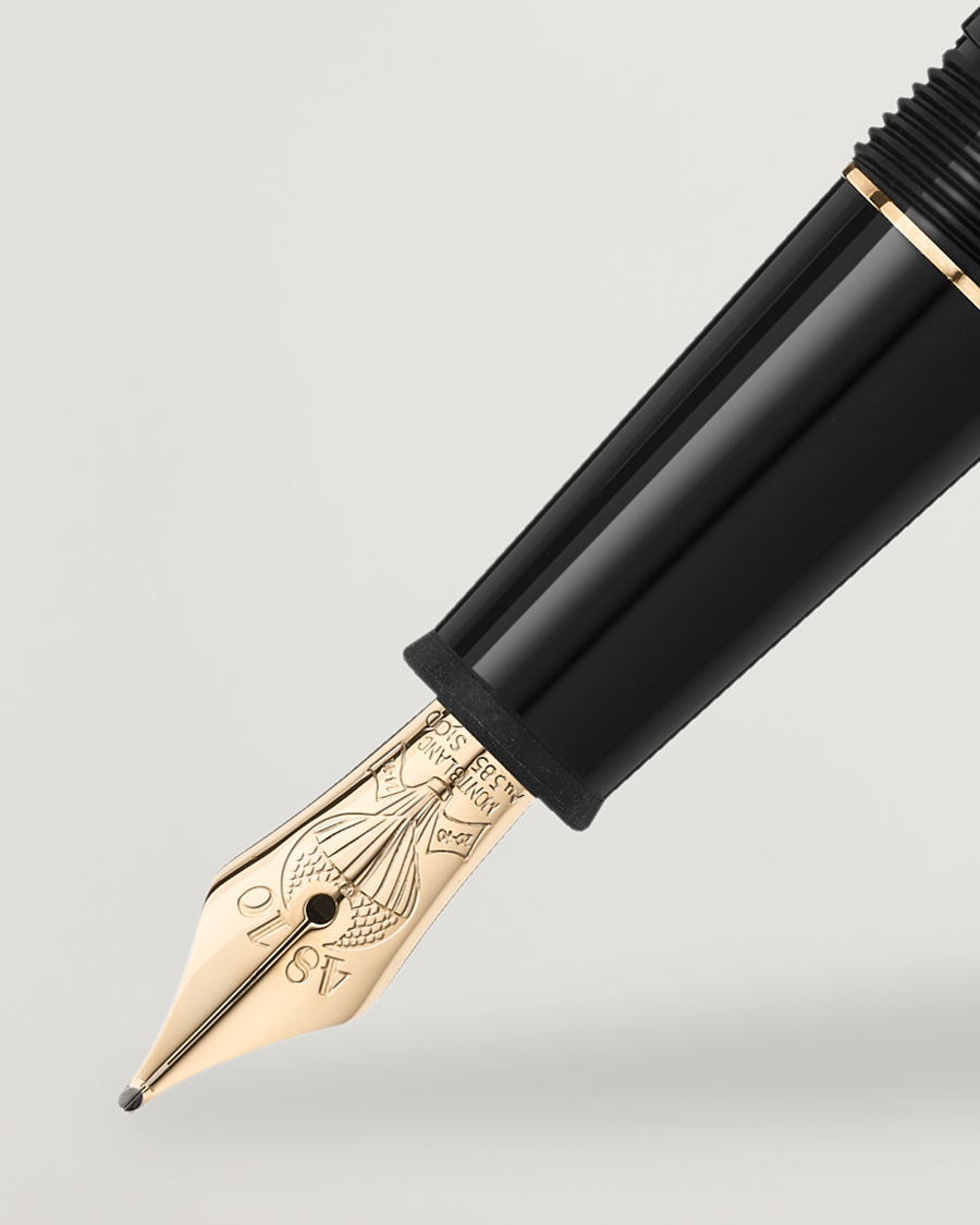 Herre |  | Montblanc | Meisterstück ATW in 80 Days Classique Fountain Pen Black