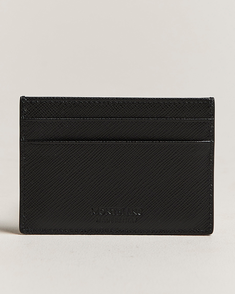 Herre | Montblanc Sartorial Card Holder 5cc Black | Montblanc | Sartorial Card Holder 5cc Black