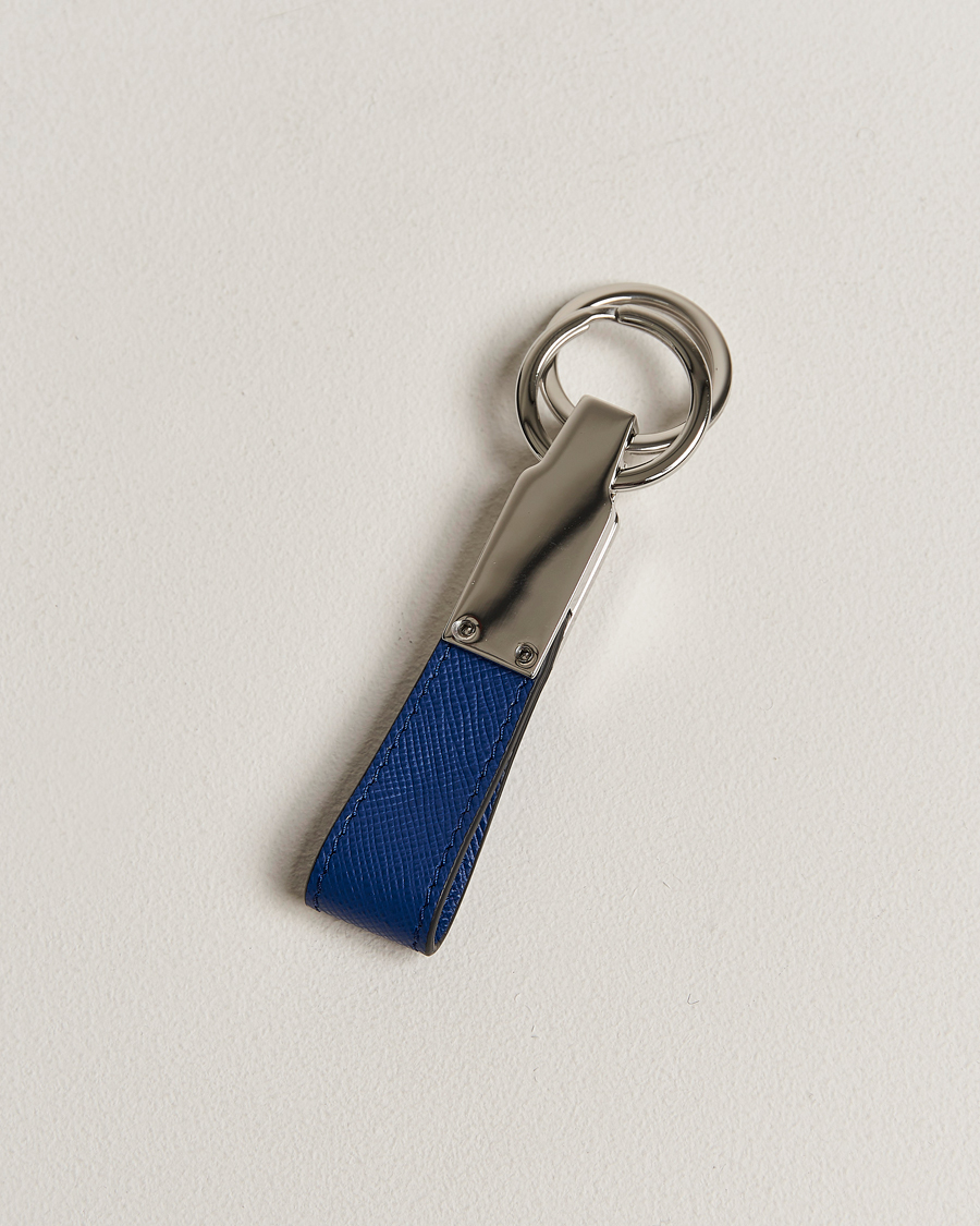 Men | Keychains | Montblanc | Sartorial Loop Key Fob Blue