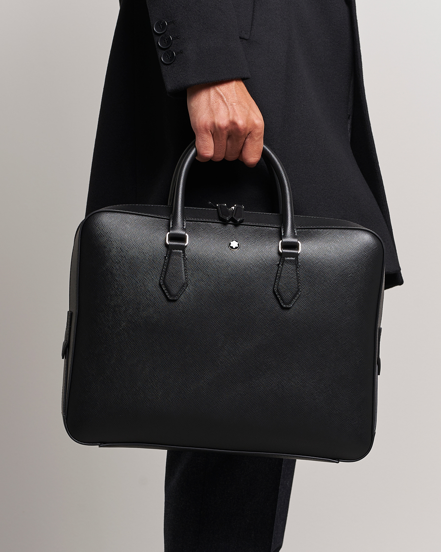 Herre | Tasker | Montblanc | Sartorial Large Document Case Black