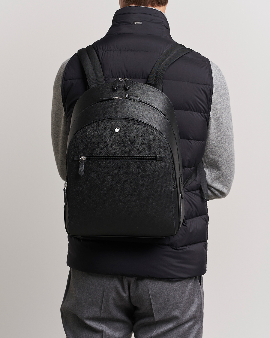 Herre |  | Montblanc | Sartorial Medium Backpack 3 Compartments Black