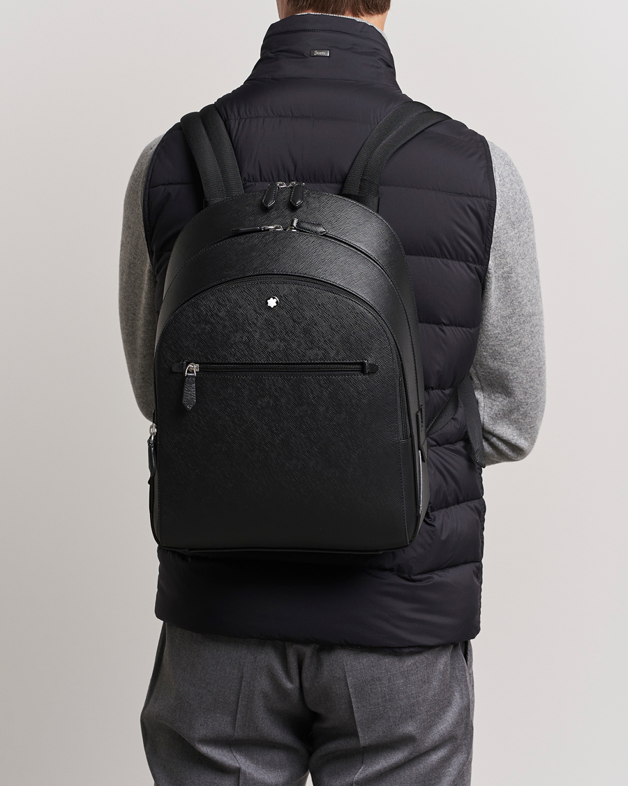 Herre | Tasker | Montblanc | Sartorial Medium Backpack 3 Compartments Black