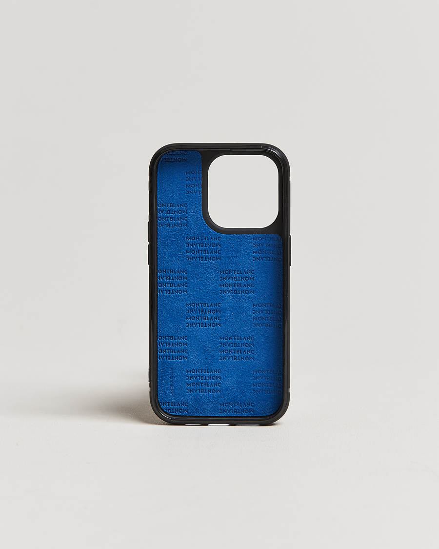 Herre |  | Montblanc | Sartorial Hard Phone Case iPhone 14 Pro Black