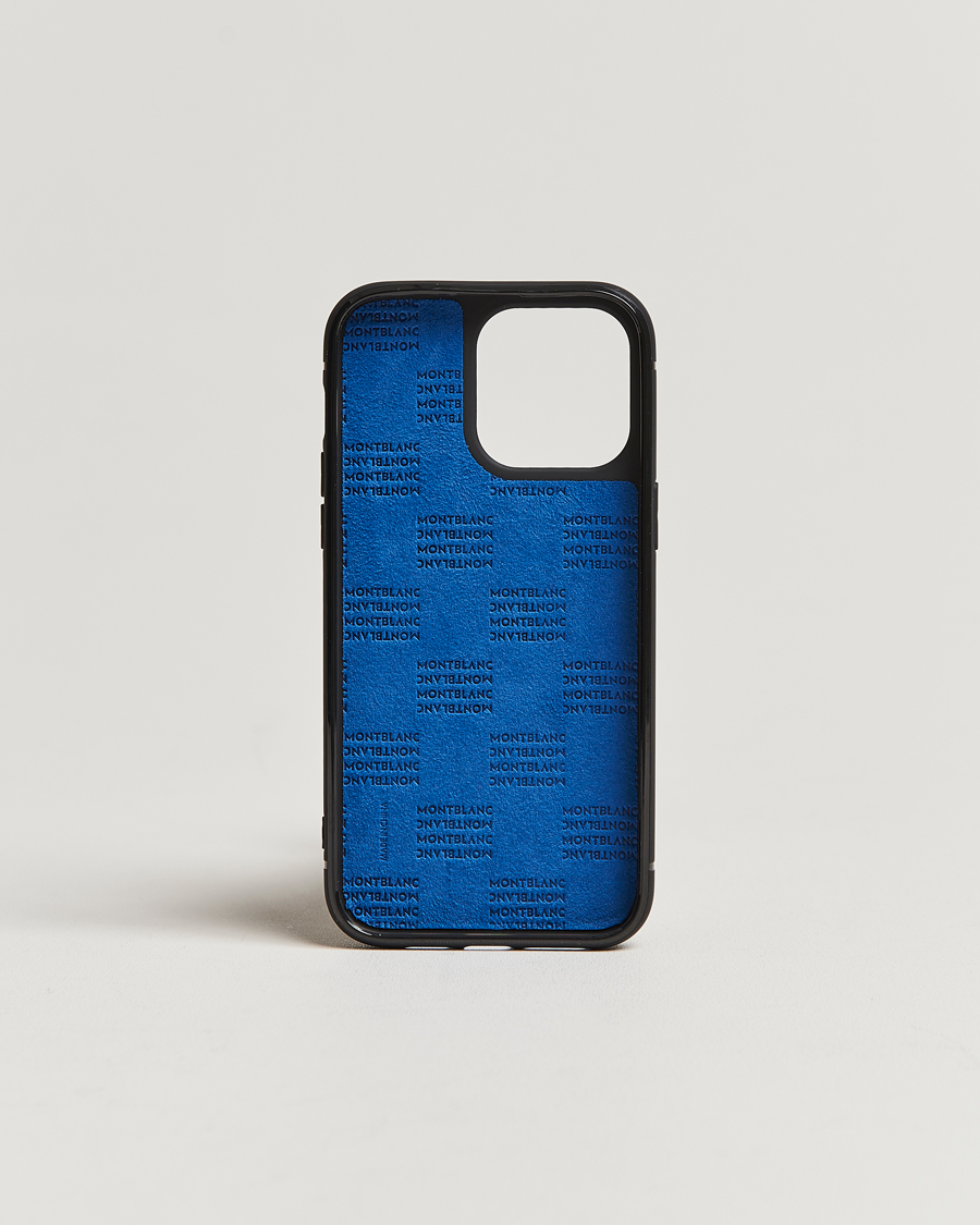 Herre | Montblanc Sartorial Hard Phone Case iPhone 14 Pro Max Black | Montblanc | Sartorial Hard Phone Case iPhone 14 Pro Max Black