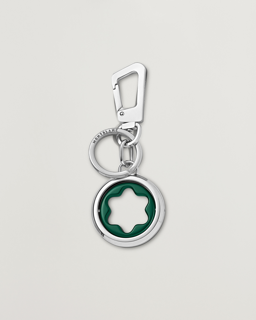 Herre | Nøgleringe | Montblanc | Meisterstück Spinning Emblem Key Fob Green