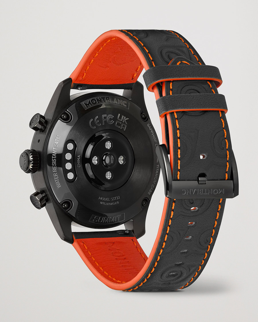 Herre | Læderrem  | Montblanc | Summit 3 Smartwatch x Naruto