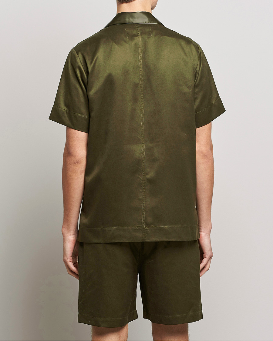 Herre | CDLP Short Sleeve Lounge Set Olive | CDLP | Short Sleeve Lounge Set Olive