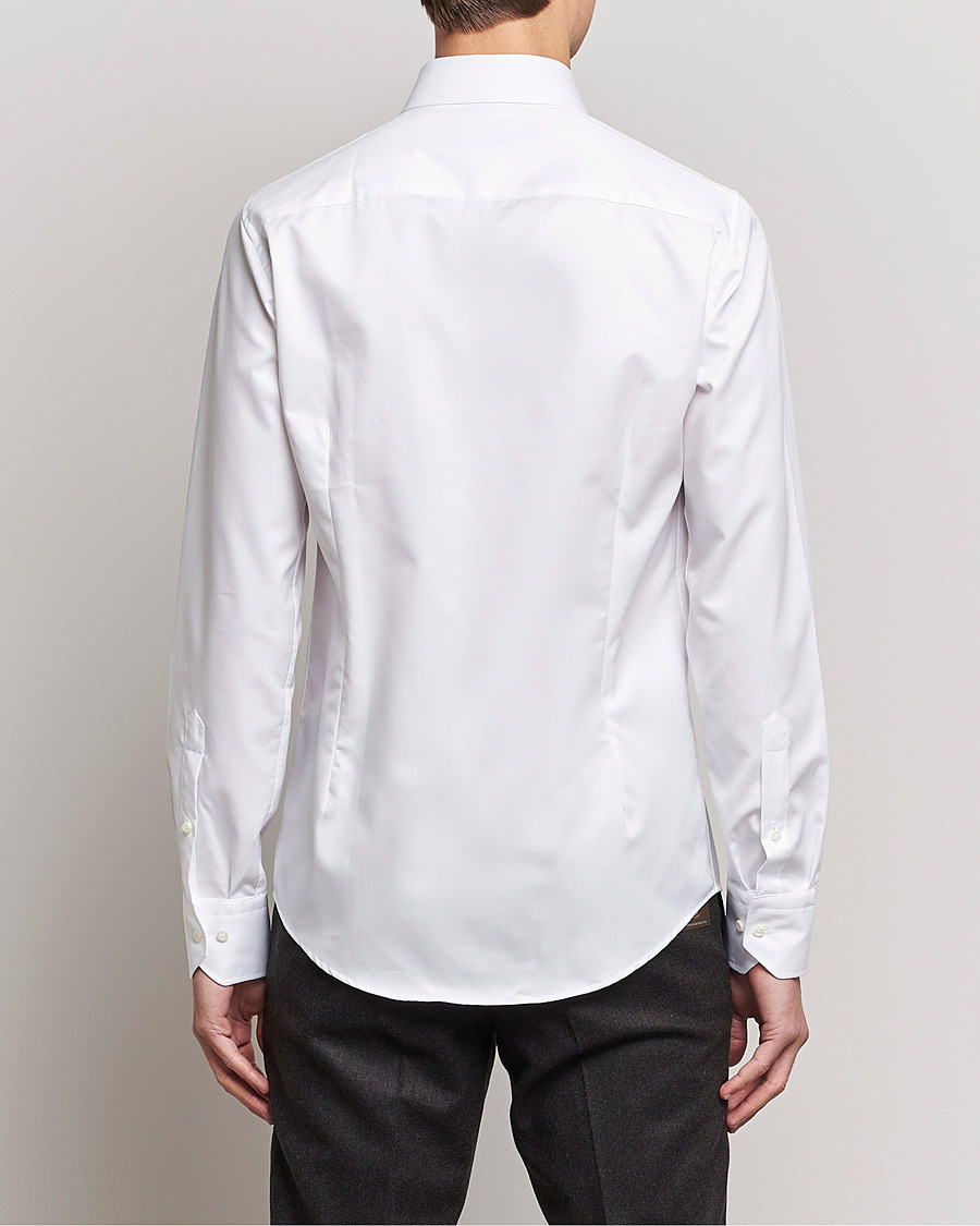 Herre | Skjorter | Stenströms | Superslim Plain Shirt White