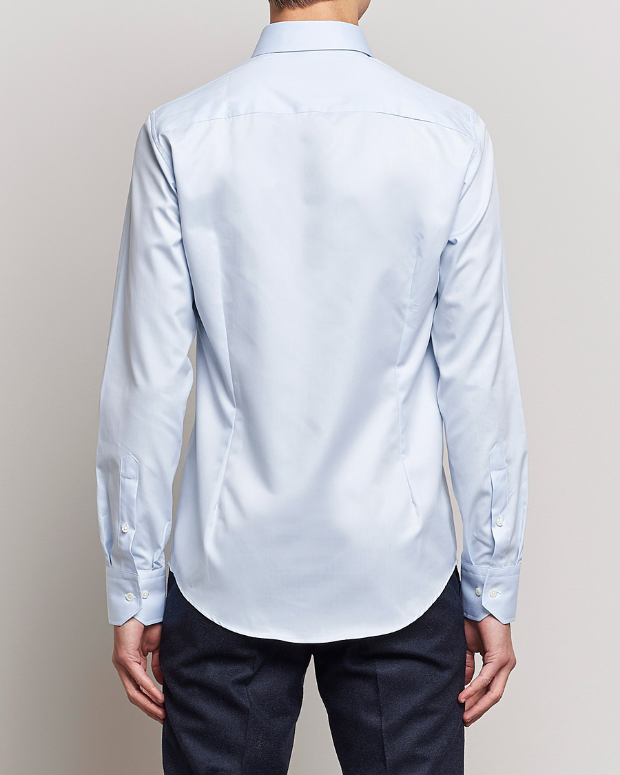 Herre | Skjorter | Stenströms | Superslim Plain Shirt Blue