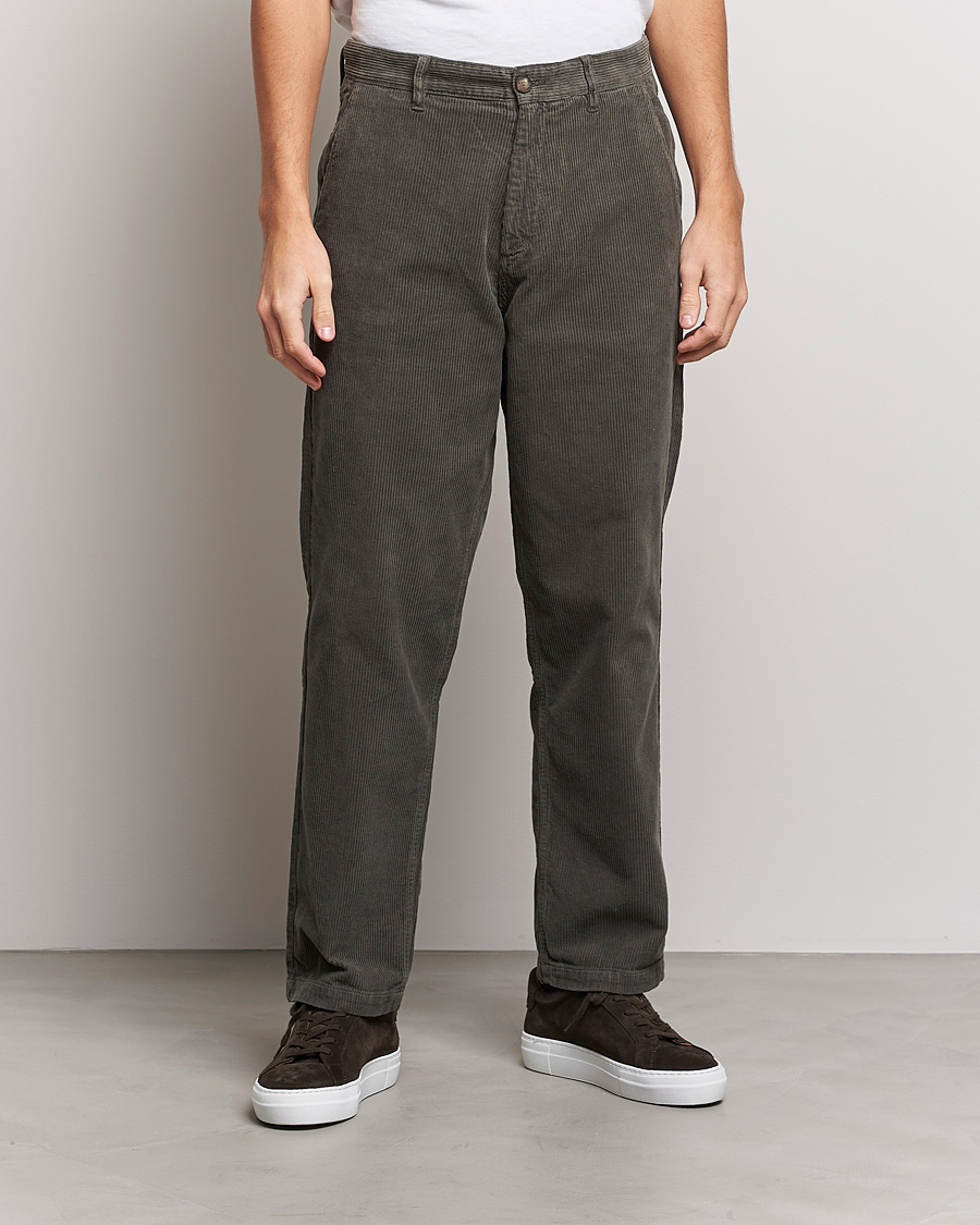 Herre | Fløjlsbukser | A Day's March | Redwood Cord Trousers Olive