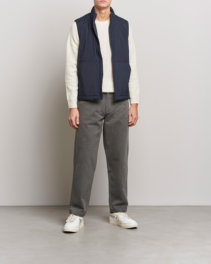Herre | Bukser | A Day's March | Redwood Cotton/Tencel Trousers Olive