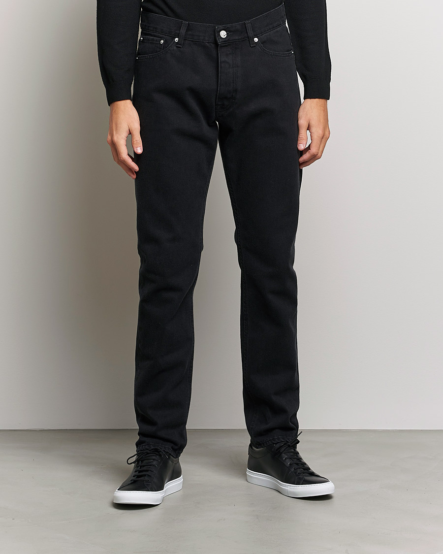 Herre | Sorte jeans | A Day's March | Denim No.2 Used Black